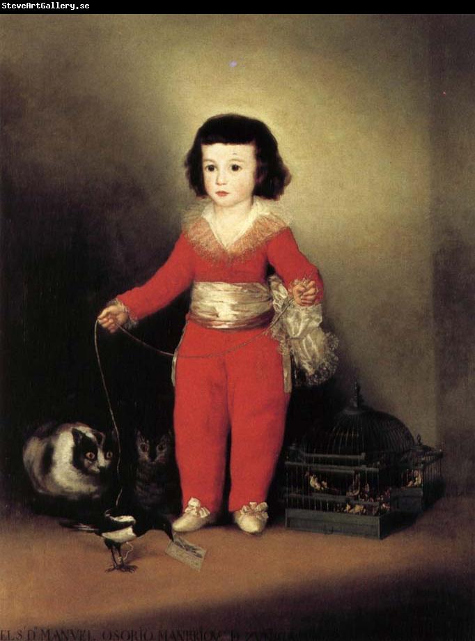 Francisco Goya Manuel Osorio de Zuniga